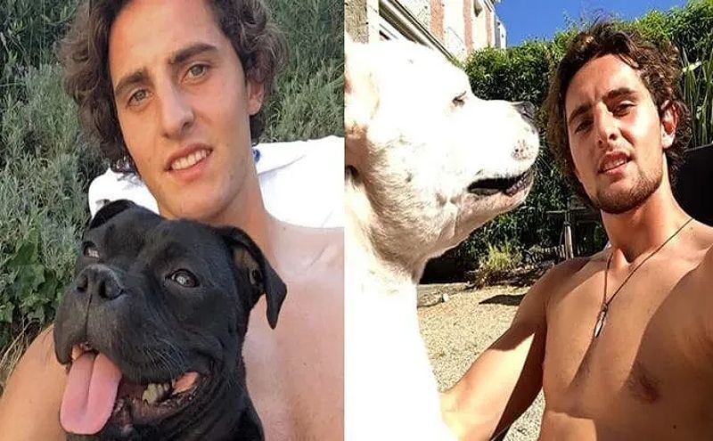 Adrien Rabiot và những chú chó