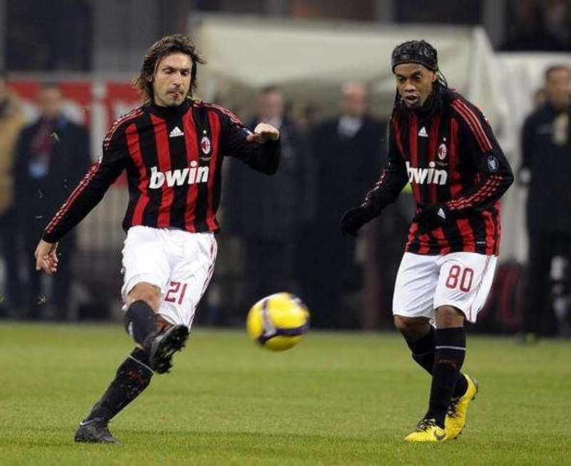 Andrea Pirlo, Ronaldinho