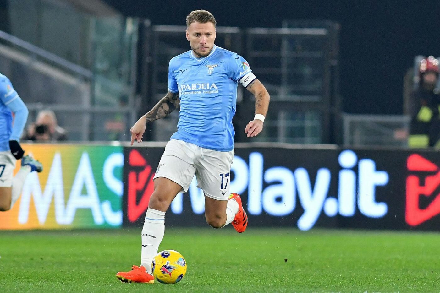 Ciro Immobile trong trận Lazio-Inter