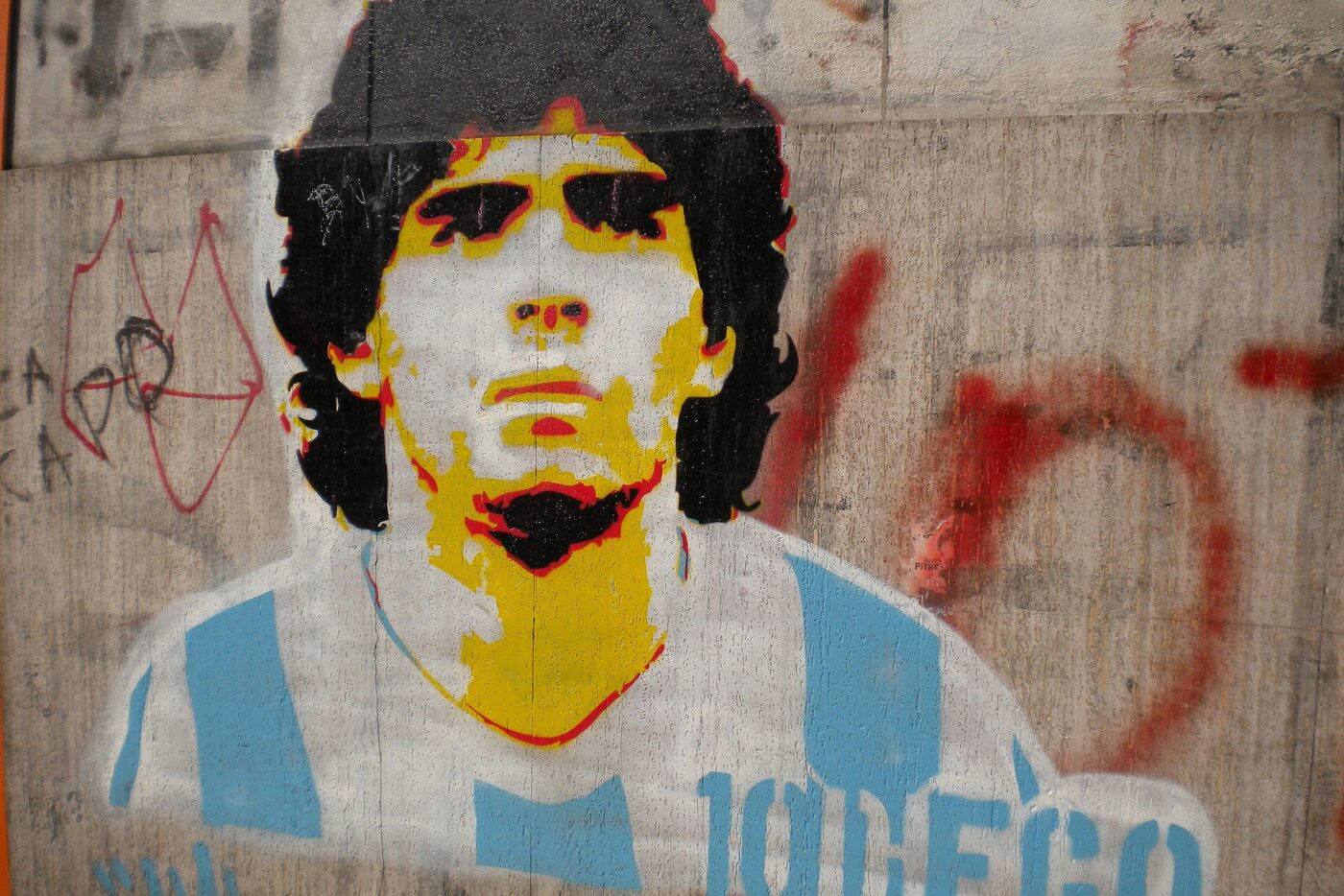 Grafiti Diego Maradona