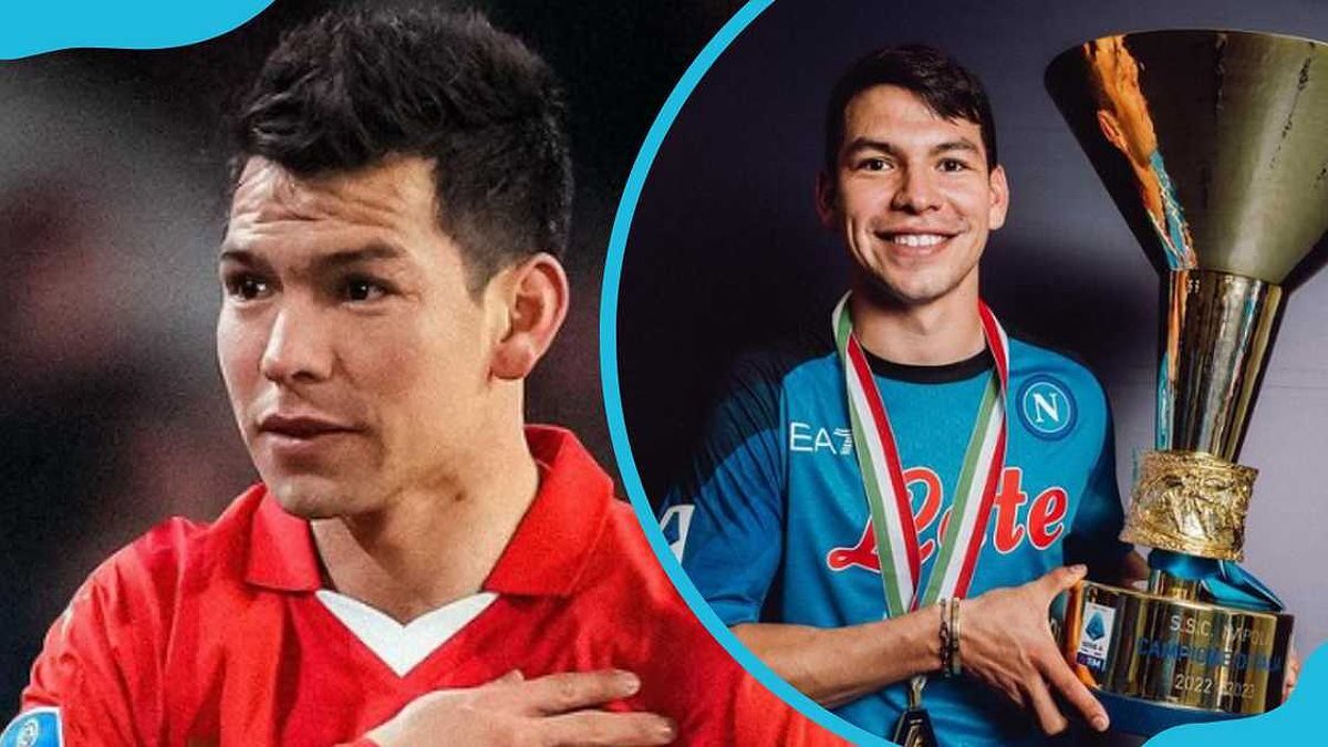 Hirving Lozano trong màu áo PSV và Napoli