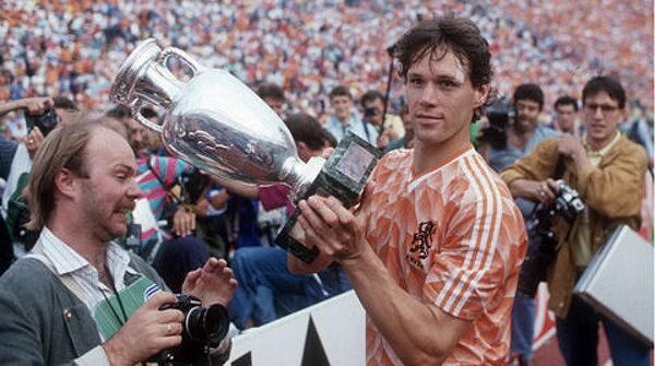 Marco van Basten trong màu áo đội tuyển Hà Lan