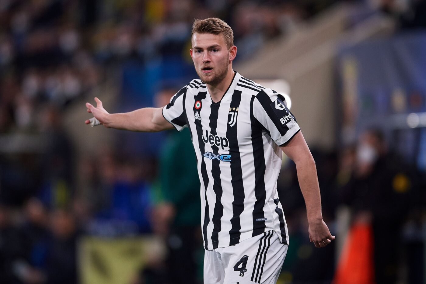 Matthijs de Ligt của Juventus trong trận đấu Champions League